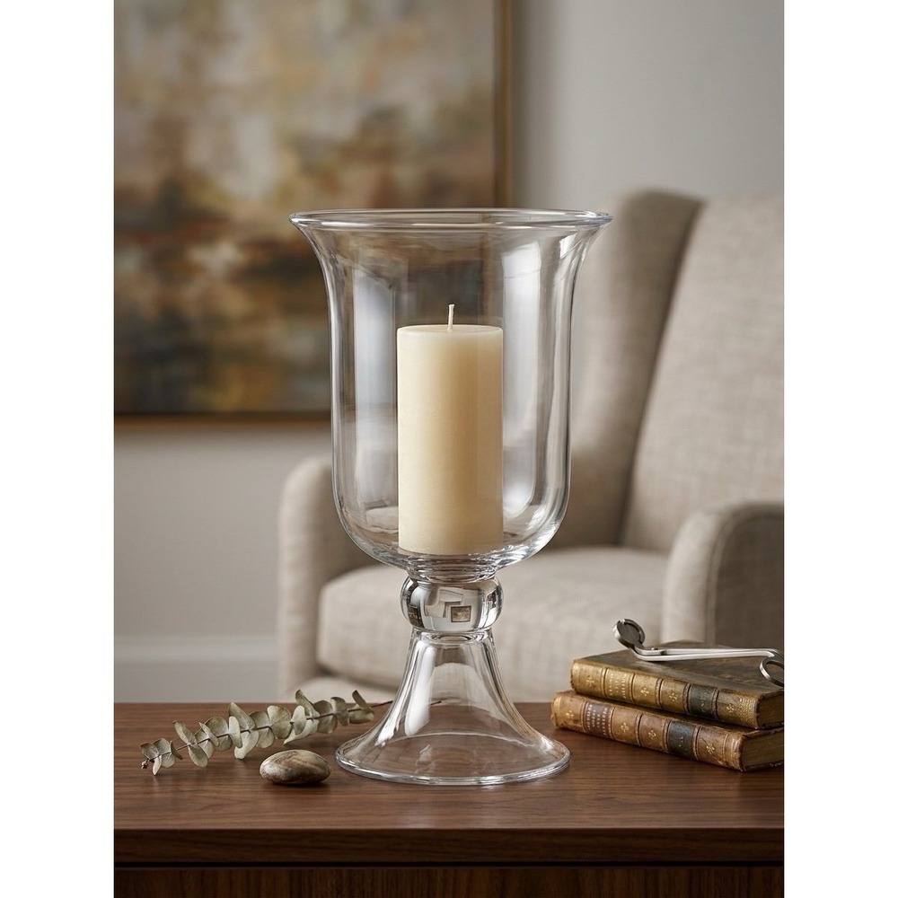 Southern Living At Home Hemingway Hurricane Vase 12" 40350 With Box